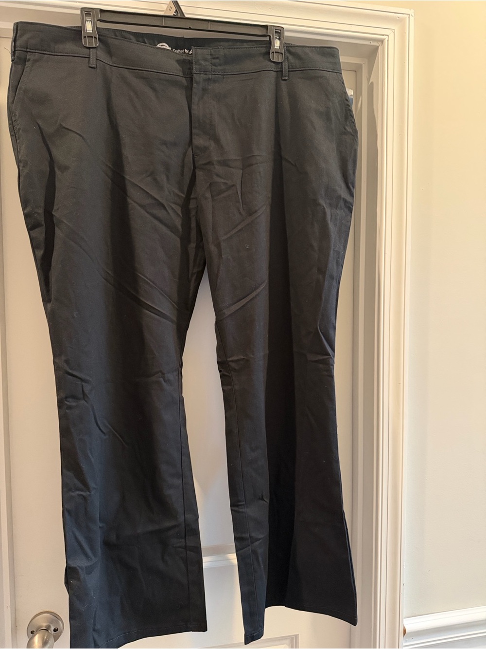 Dickies Women's Black Boot Cut Work Pants